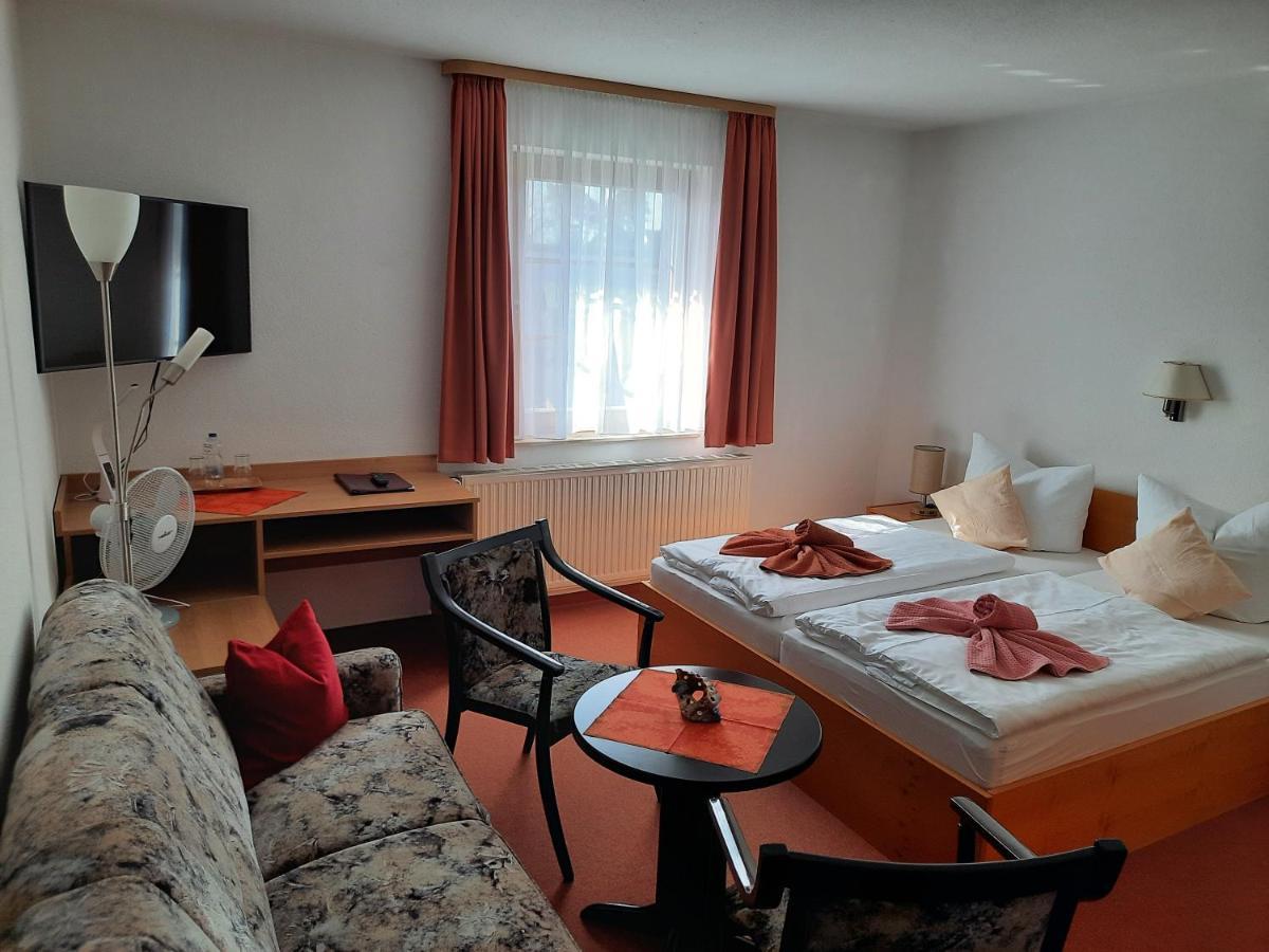 Pension Voss Uckeritz Esterno foto