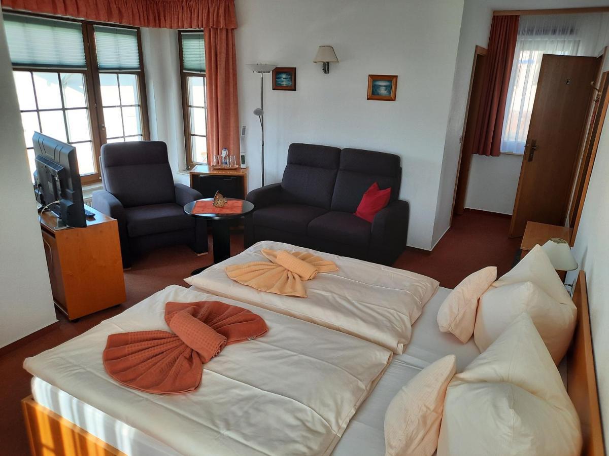 Pension Voss Uckeritz Esterno foto