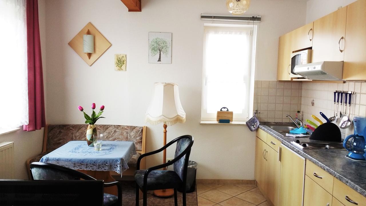 Pension Voss Uckeritz Esterno foto